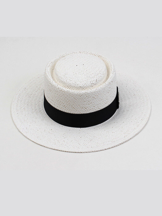 Thunder Home White Summer Fedora 여름페도라