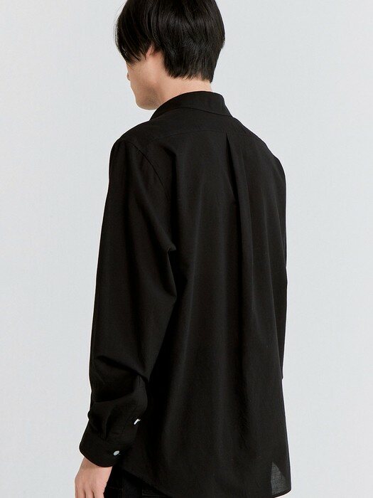 EMBROIDERY SHIRT (BLACK)