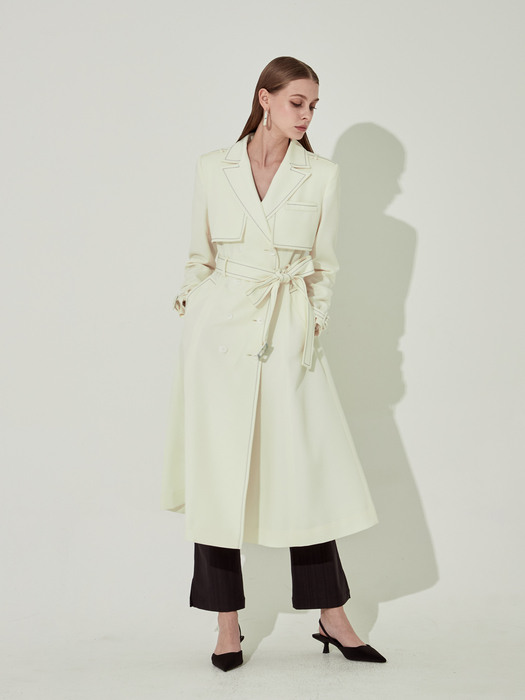 The tailored trench coat