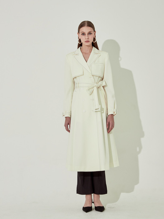 The tailored trench coat