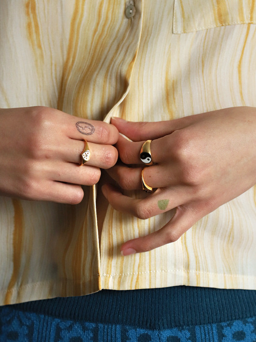 Yin Yang ring (2color)