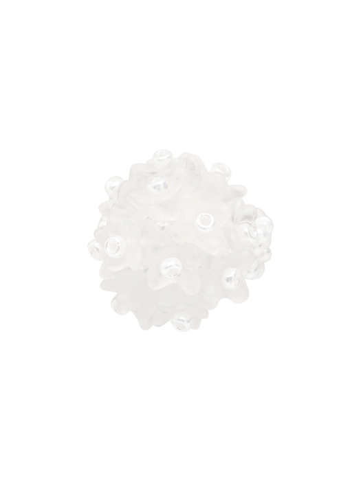 Hydrangea Beads Ring (White)