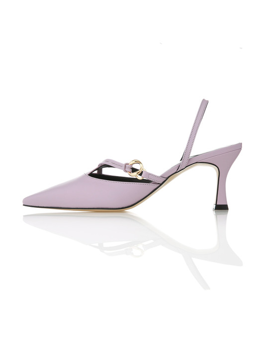 MD1080p Pointed Toe Signature Slingback-Violet