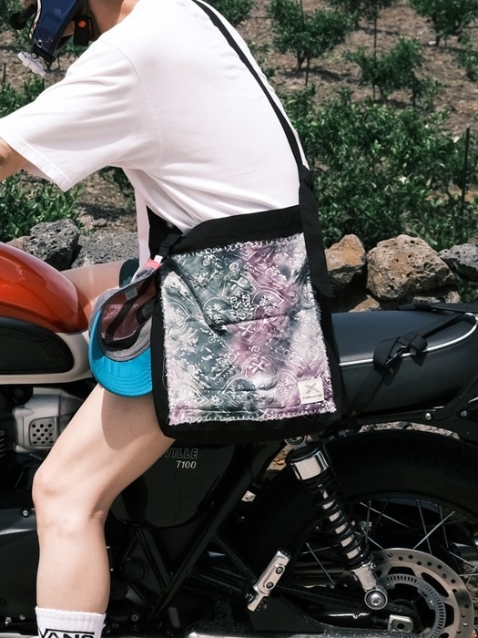 [Patchwork Canvas Bag] Yoga - The Milky Way