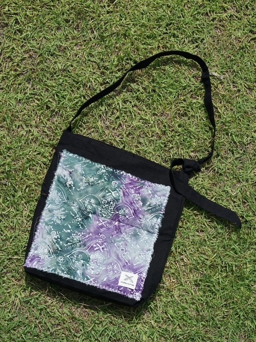 [Patchwork Canvas Bag] Yoga - The Milky Way