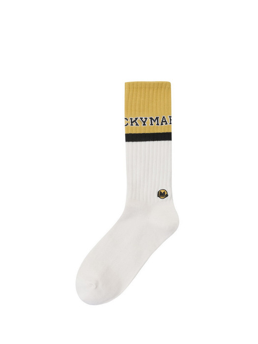 Emblem athletic socks_QXLAX21510IVX