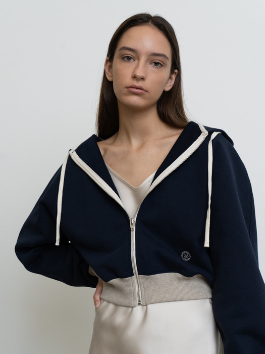 Over Hoodie Zip-up