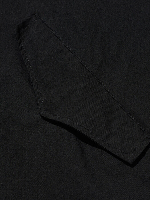 fishtail short jacket black
