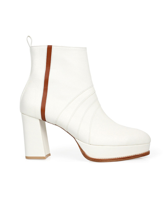 LORRIE Ankle Boots - White