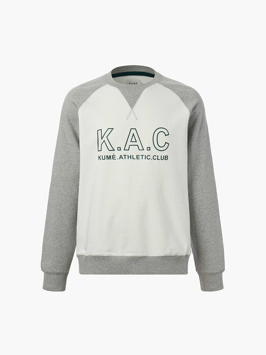 (MEN) KUME K.A.C SWEATSHIRT, GRAY