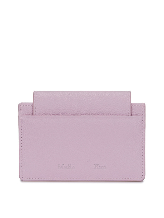 ACCORDION WALLET IN LIGHT VIOLET