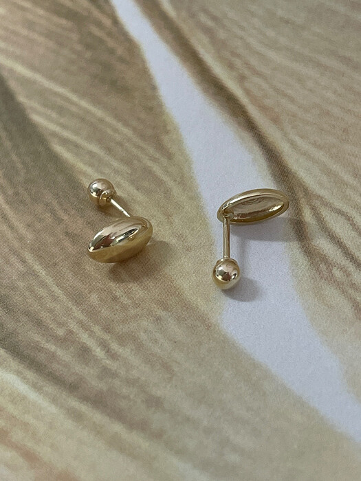 14k Chubby Oval Piercing