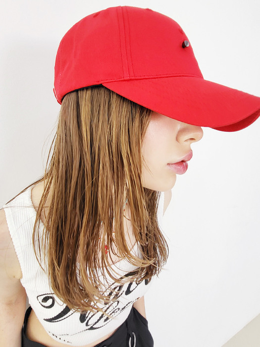 Holy Simple Ball Cap_red