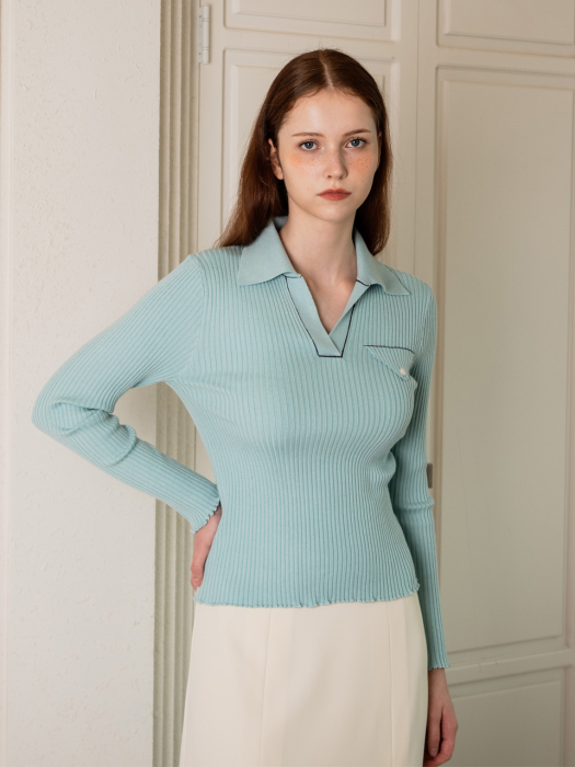 WED Piping line slim golgi top_2color