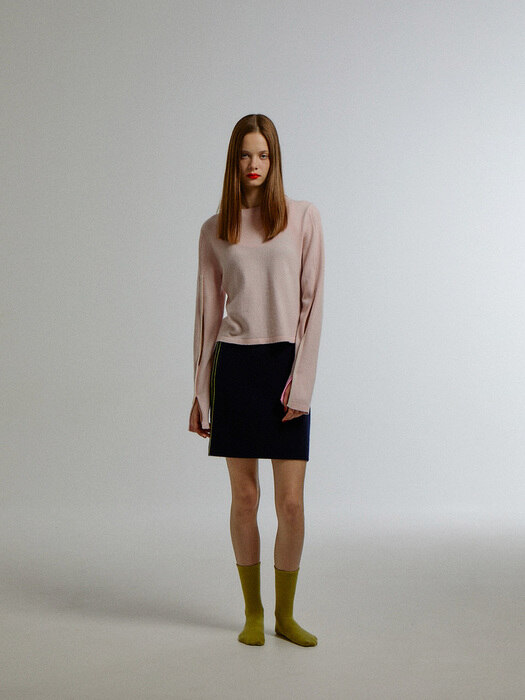 PAINTING PULLOVER_PINK