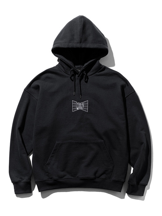 MN WIREFRAME OVERSIZED HOODIE MFTHD003-BK