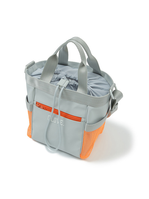 String Shoulder Bag(Light Grey)