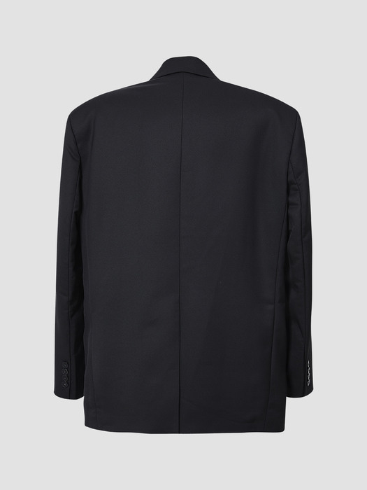 Oversize boxy jacket_black