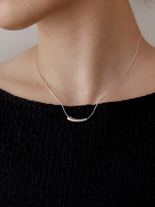 [silver925]ripple necklace