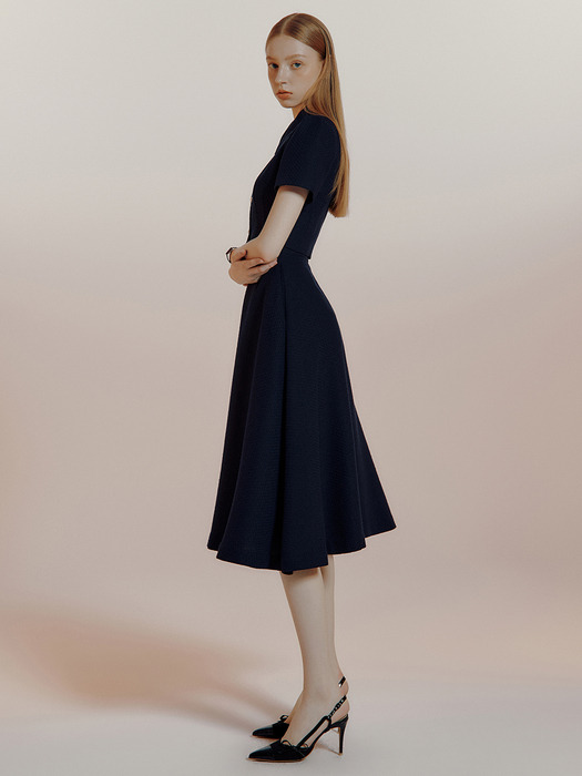 Russu tweed midi skirt(4colors)