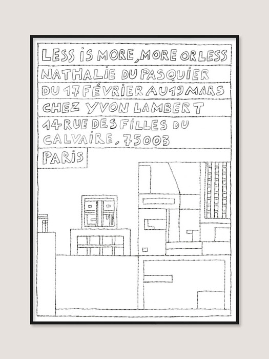 [나탈리 뒤 파스퀴에] LESS IS MORE, MORE OR LESS 33 x 46 cm