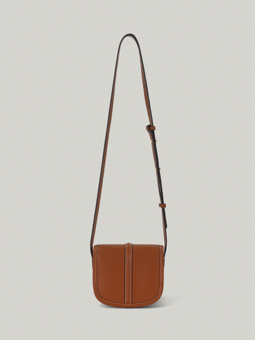 CLASSIC LOGO MINI POCHE BAG [BROWN - STITCH]