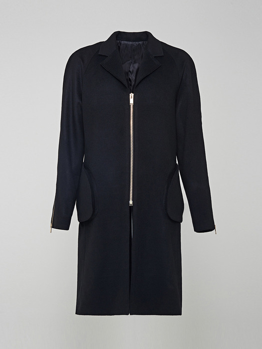 Wool Cashmere Blend Noble Coat