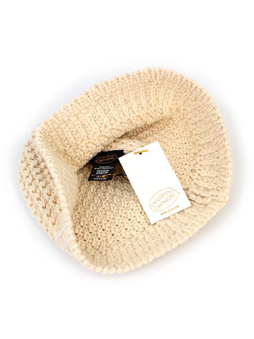 Onetone Ivory Knit Bucket Hat 니트버킷햇