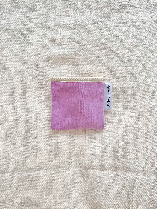 Square Color Pouch_Lavender (2size)