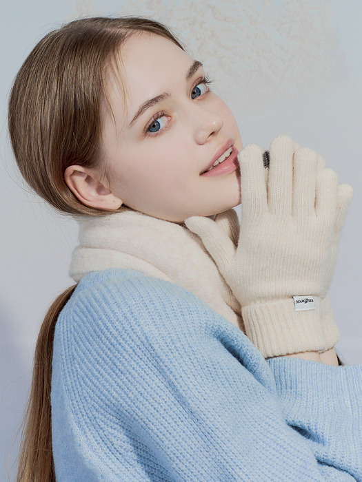 cozy signature wool gloves_5 colors