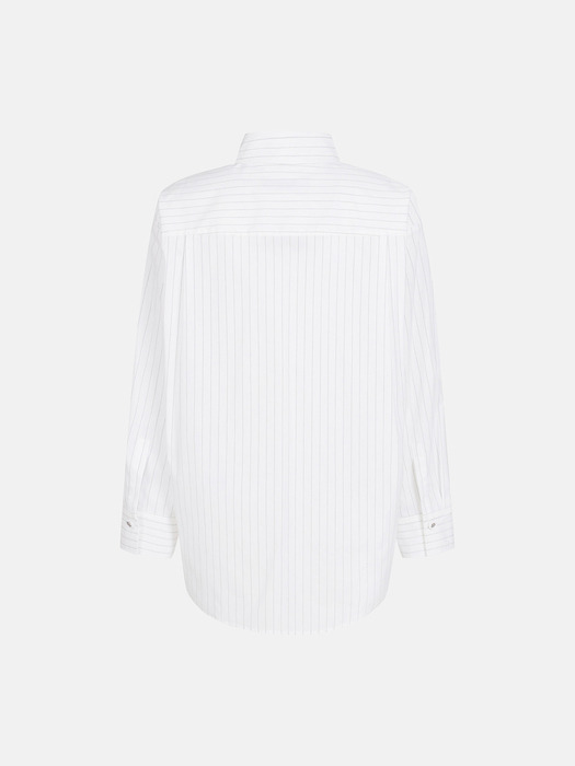 [Atelier] Solid Cotton Shirts Blouse_LFSAS24820IVX