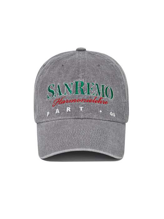 Sanremo Cap Charcoal