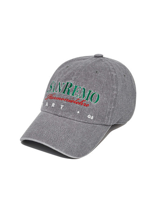 Sanremo Cap Charcoal