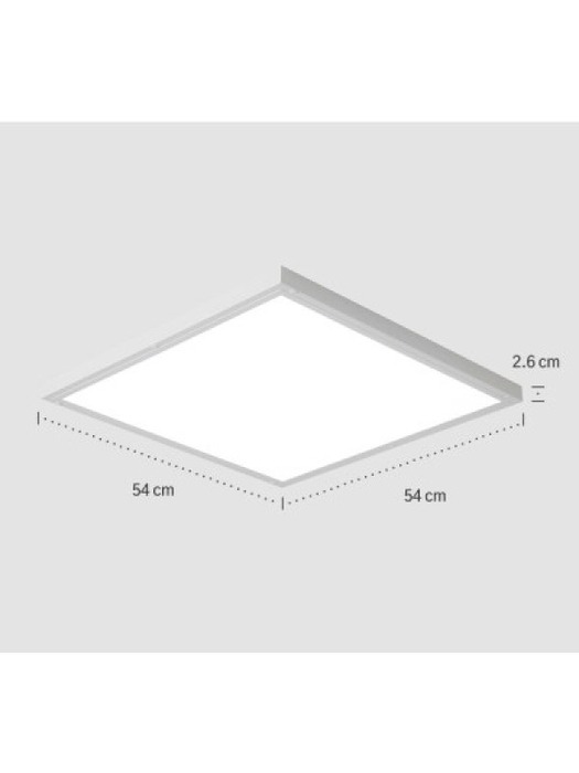 LED 데이온 슬림 직하 엣지 평판조명 540 x 540 50W