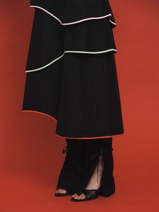 DANA Strappy Dress-Black