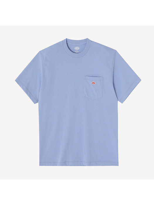 [본사정품] 단톤 남성 포켓 티셔츠 (BLU)(ADTM2410198-BLU)
