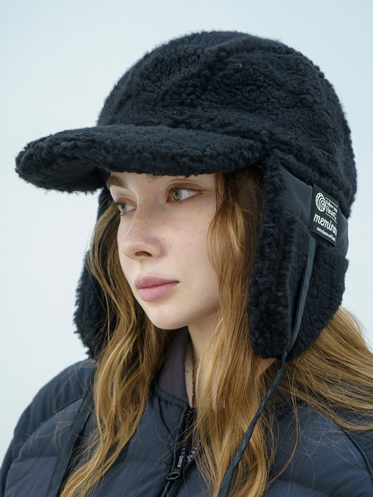 meogul logo earmuff cap 3colors