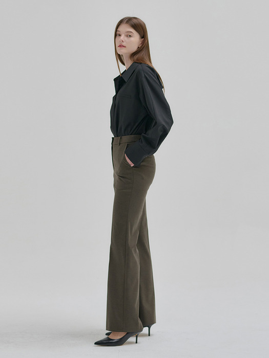 24FN semi-wide pants [C/BR]