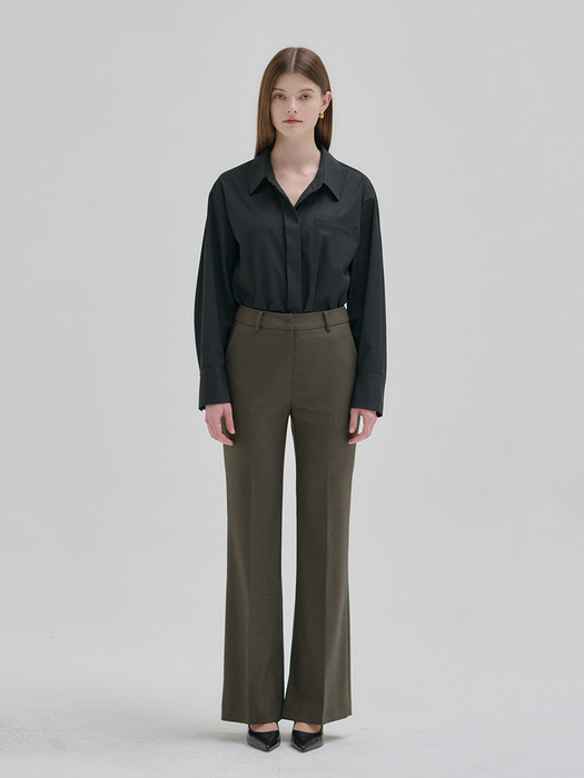 24FN semi-wide pants [C/BR]