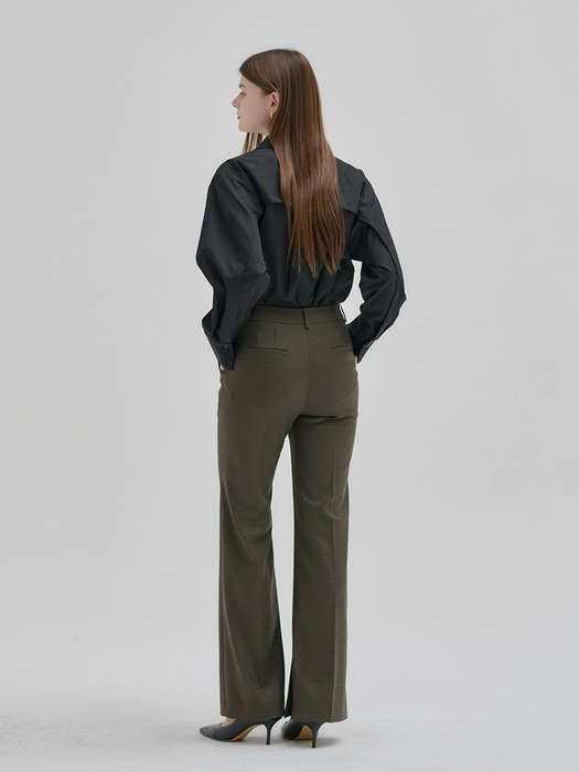 24FN semi-wide pants [C/BR]