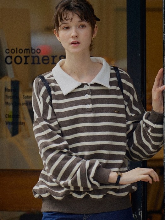 [인플루언서 PICK!] 세인트 럭비 스트라이프 스웨터 ( 3 colors )