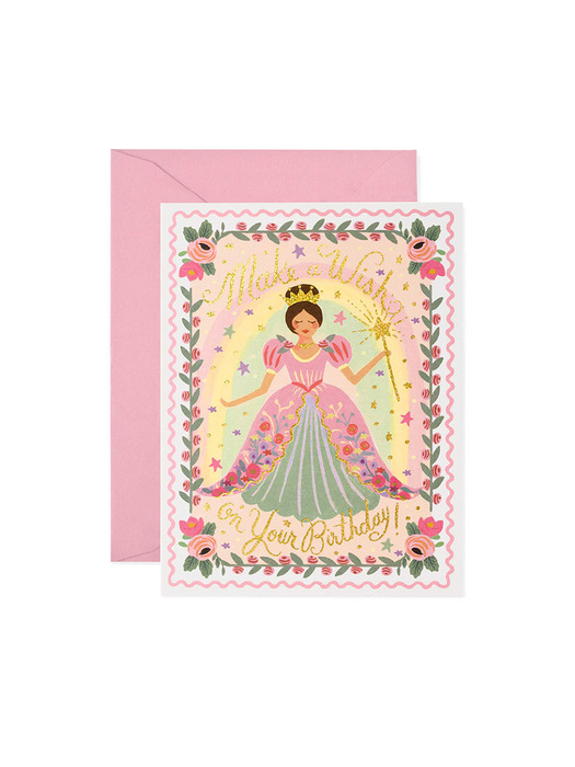 라이플페이퍼 Princess Birthday Card 생일 카드