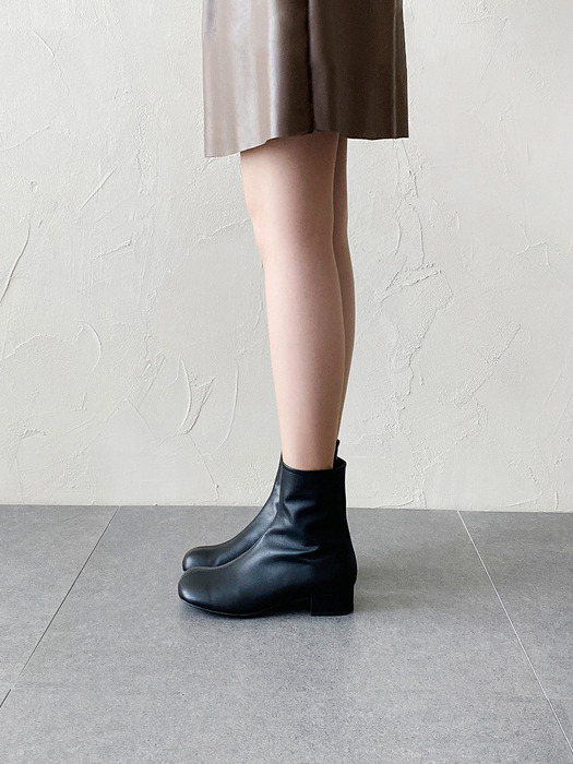 Weirin ankle boots_Black 3cm ODRD240030