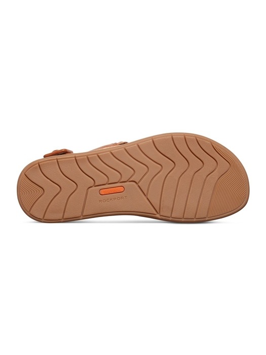 [여성화]야렐리아  투 스트랩 4.5CM 샌들 DARK BROWN RW0195