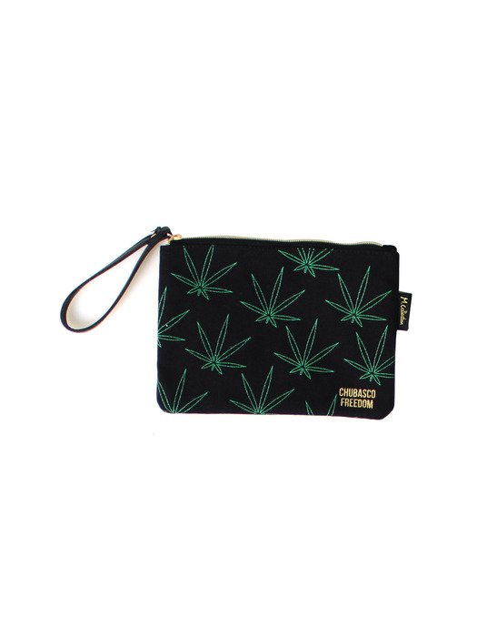 츄바스코 M. Pouch. Weed Green S M17301