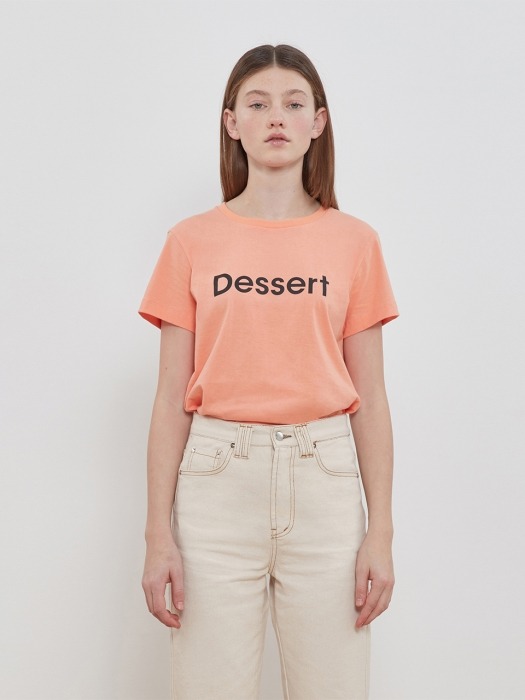 Dessert Half T shirt [Apricot]