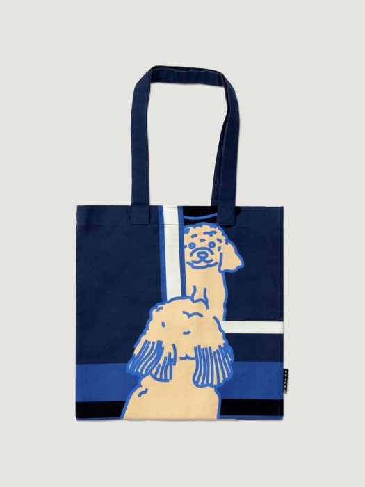 Doggie in the mirror bag - Navy ( mini / large size)