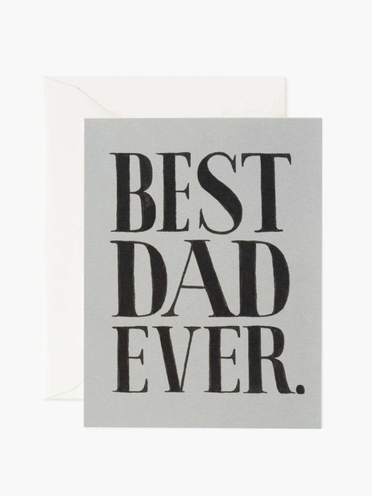 Best Dad Ever Card 어버이날 카드