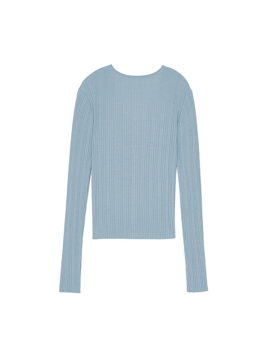 GOLGI HOOK CARDIGAN (BLUE)