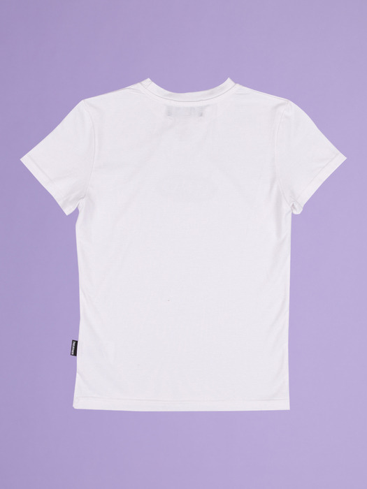 White U.F.O Short-sleeved T-shirt